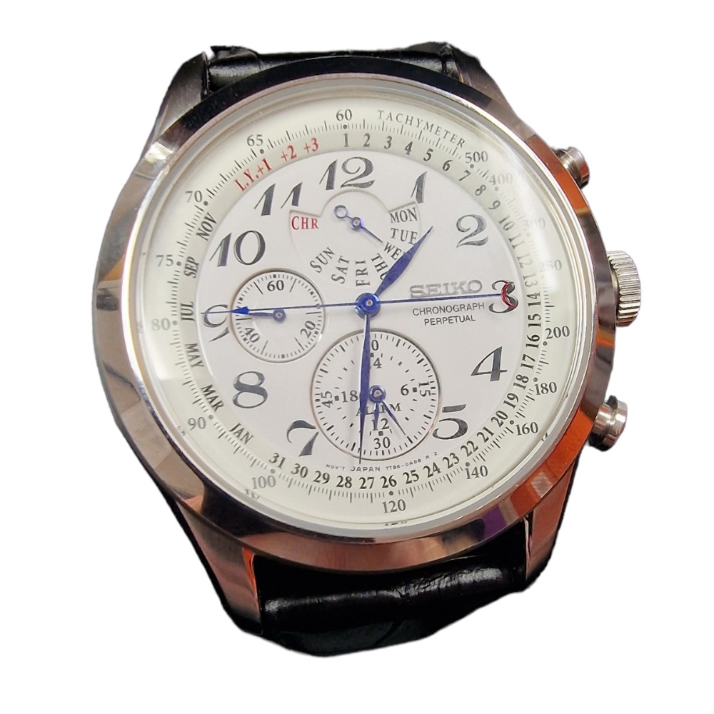 Seiko Chronograph Perpetual Calendar 7T86 Own4Less